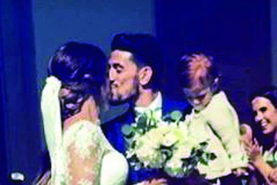 Pizzi e Maria Luís batizaram ainda o filho na cerimónia, que contou com vários futebolistas