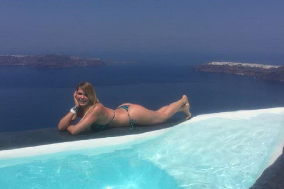 Susana Werner na Grécia 