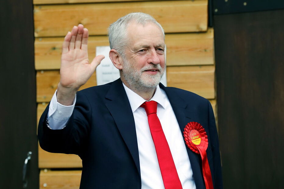 O líder do Partido Trabalhista, Jeremy Corbyn