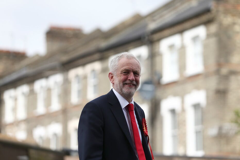 O líder do Partido Trabalhista, Jeremy Corbyn