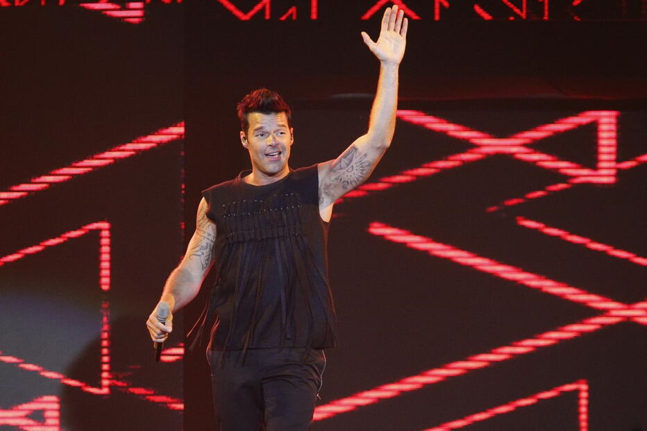 Ricky Martin atuou no MEO arena, com segurança reforçada