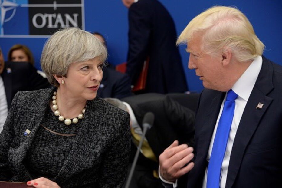 Donald Trump e Theresa May