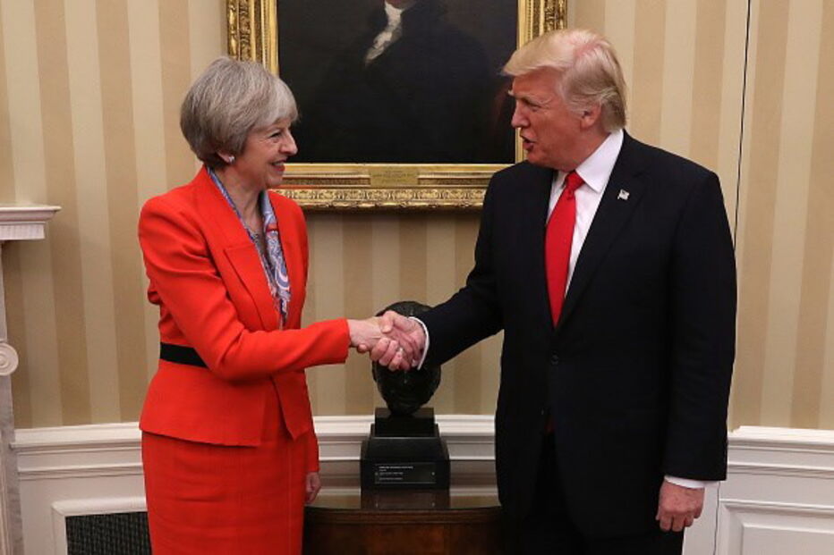 Donald Trump e Theresa May