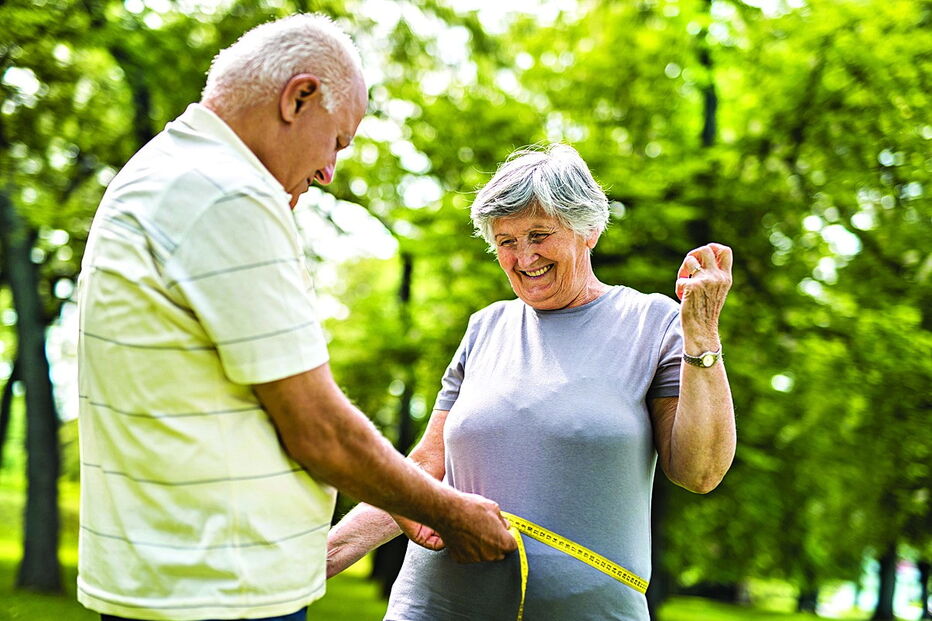 Com o avançar da idade, o metabolismo fica mais lento e é cada vez mais difícil perder peso  