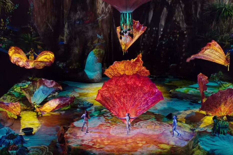 O espetáculo Toruk, do Cirque de Soleil