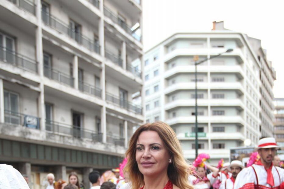 Sílvia Rizzo, madrinha da marcha da Penha de França