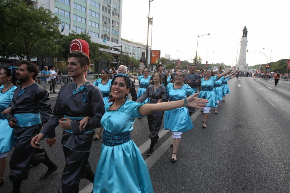 Marcha de Leiria também participou a título de convidada