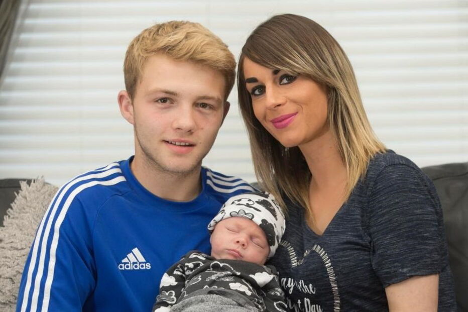 Kathleen Martin, de 31 anos, enravidou de Jack quando este tinha apenas 16 anos