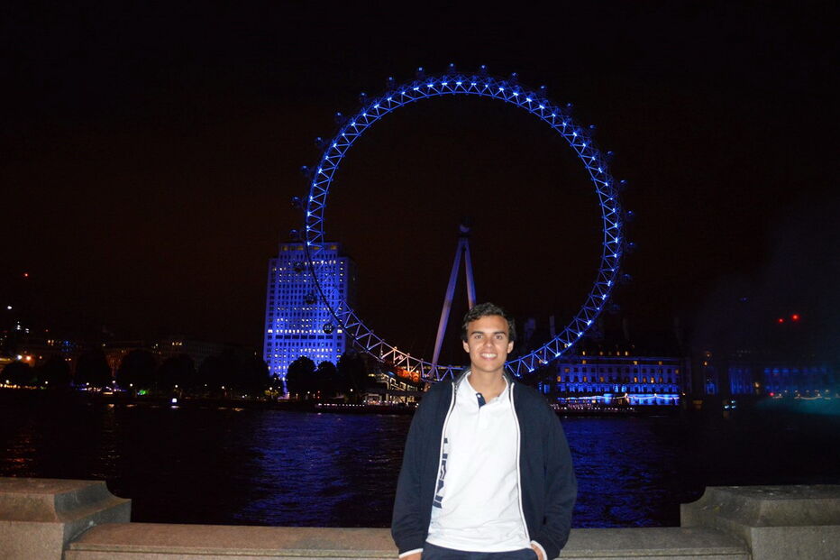 Francisco Ramos, de 20 anos, é músico e está a estudar na Royal Academy of Music. É natural do Funchal