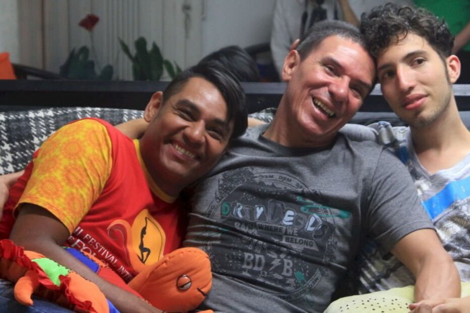 Manuel Bermudez, Victor Hugo Prada e Alejandro Rodriguez casaram-se