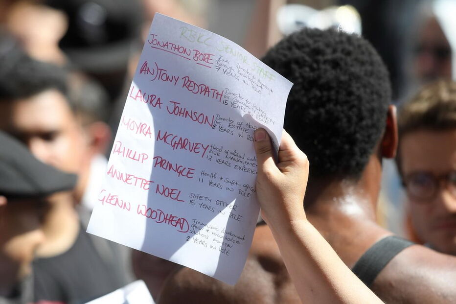 Manifestantes exigem verdade sobre todas as vítimas do incêndio na torre Grenfell