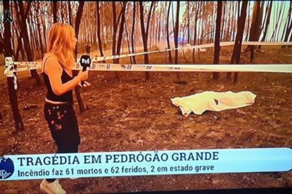 Judite Sousa, jornalista, polémica, TVI, direto, Pedrógão Grande