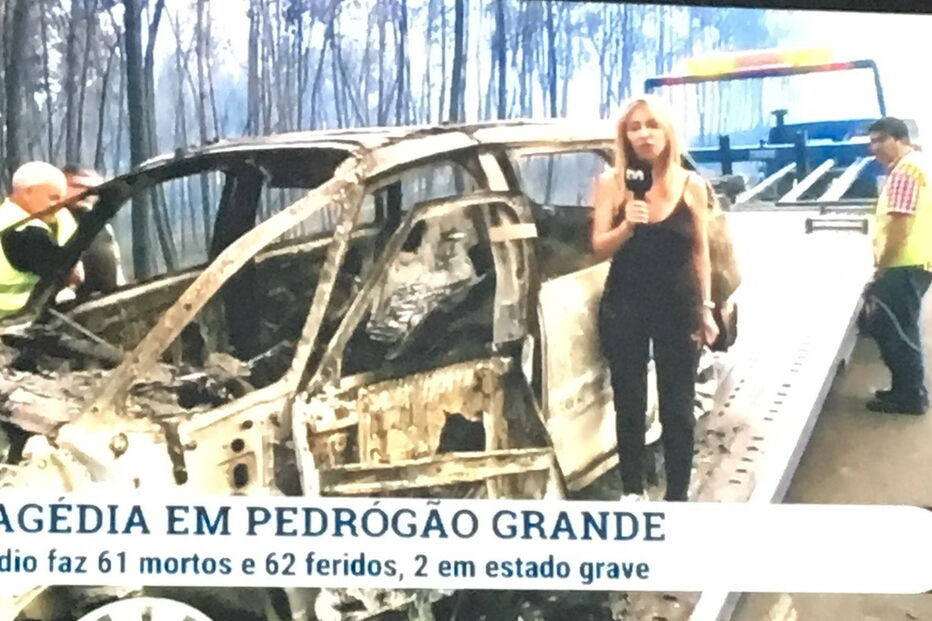 Judite Sousa, jornalista, polémica, TVI, direto, Pedrógão Grande