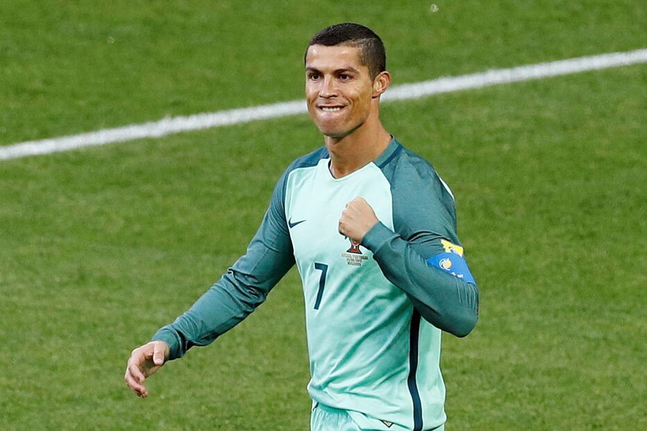 Cristiano Ronaldo marcou primeiro golo da seleção frente à Rússia