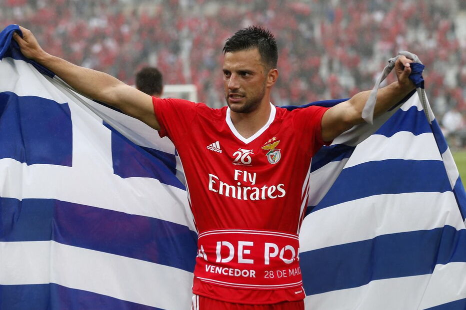 Samaris, jogador , grego, benfica