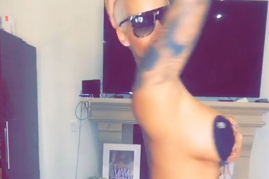 Amber Rose ousada