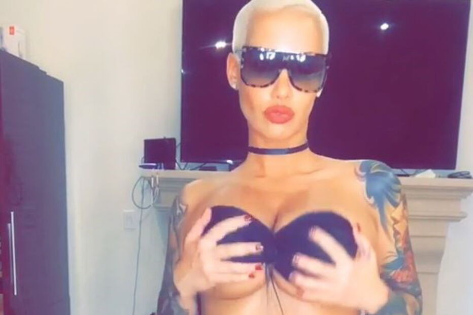 Amber Rose ousada