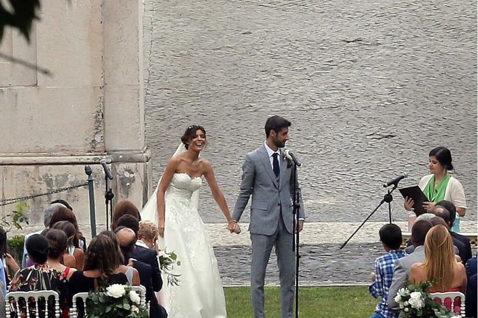 Andreia Rodrigues e Daniel Oliveira celebraram a paixão e o amor que os une