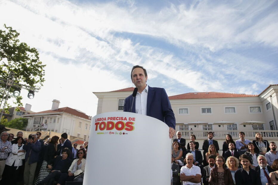 Fernando Medina, presidente da Câmara Municipal de Lisboa