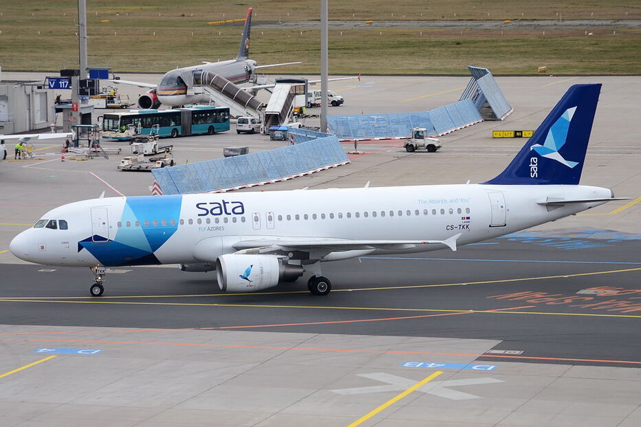 Avião Airbus A320 da SATA