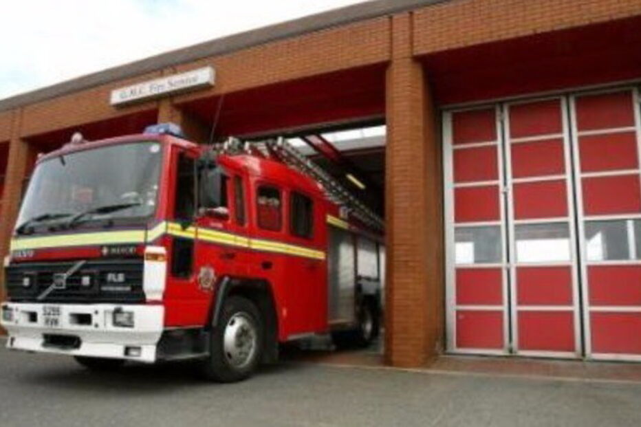 Imagens foram captadas no interior de carro dos bombeiros de Manchester