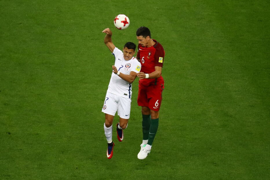 Portugal e Chile defrontaram-se no Arena Kazan, numa partida a contar para a Taça das Confederações