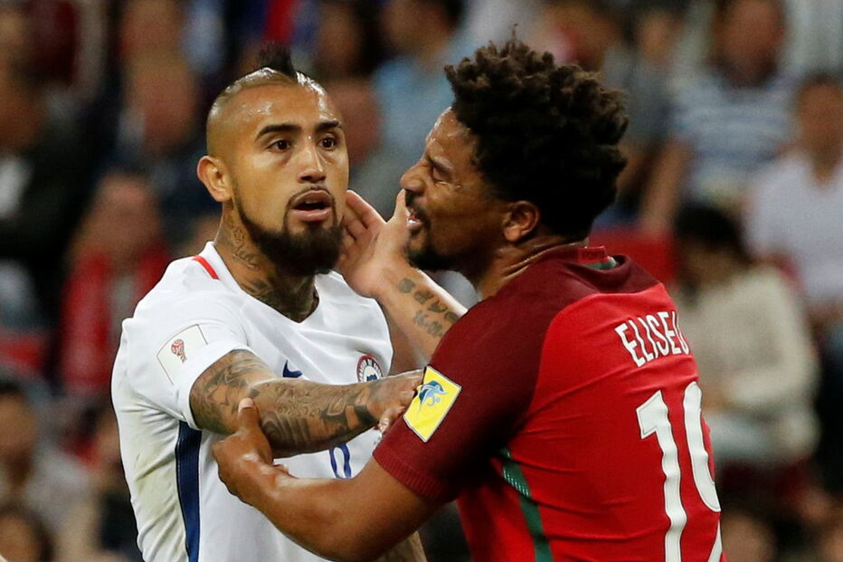 Portugal e Chile defrontaram-se no Arena Kazan, numa partida a contar para a Taça das Confederações	