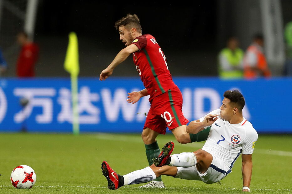 Portugal e Chile defrontaram-se no Arena Kazan, numa partida a contar para a Taça das Confederações