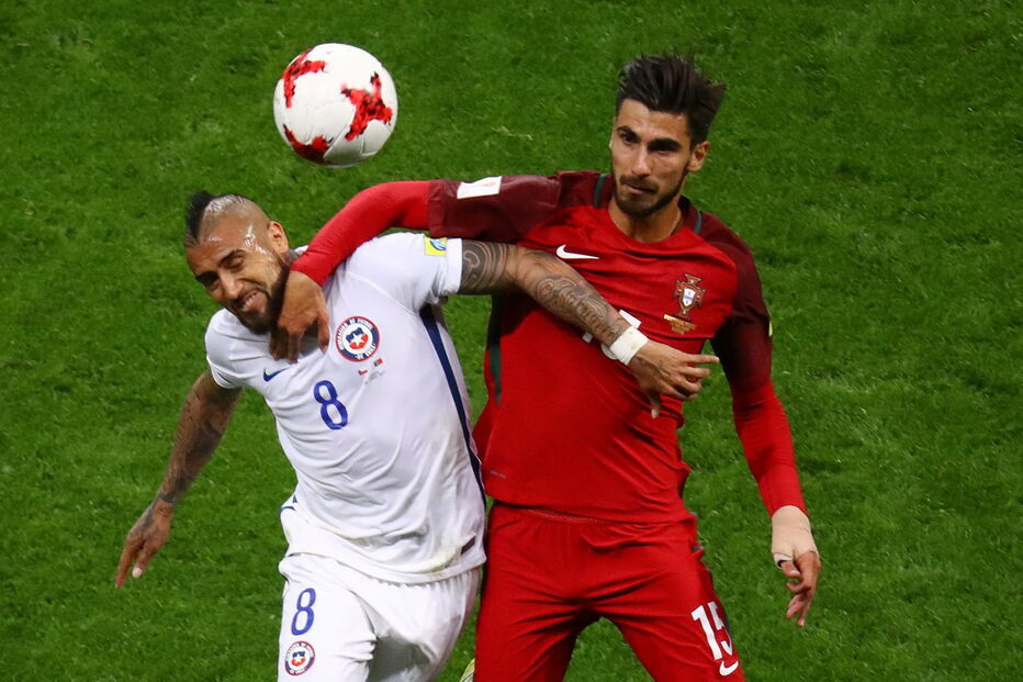 Portugal e Chile defrontaram-se no Arena Kazan, numa partida a contar para a Taça das Confederações