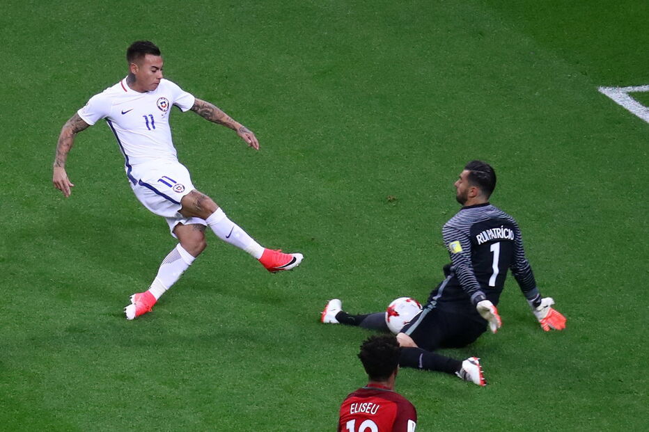 Portugal e Chile defrontaram-se no Arena Kazan, numa partida a contar para a Taça das Confederações