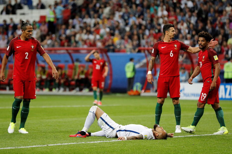 Portugal e Chile defrontaram-se no Arena Kazan, numa partida a contar para a Taça das Confederações