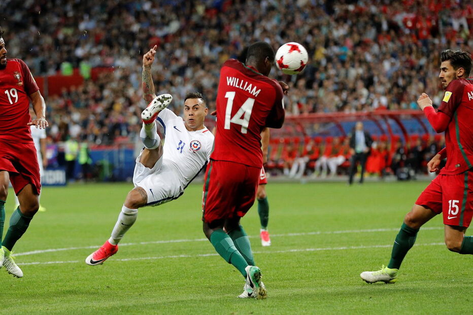 Portugal e Chile defrontaram-se no Arena Kazan, numa partida a contar para a Taça das Confederações