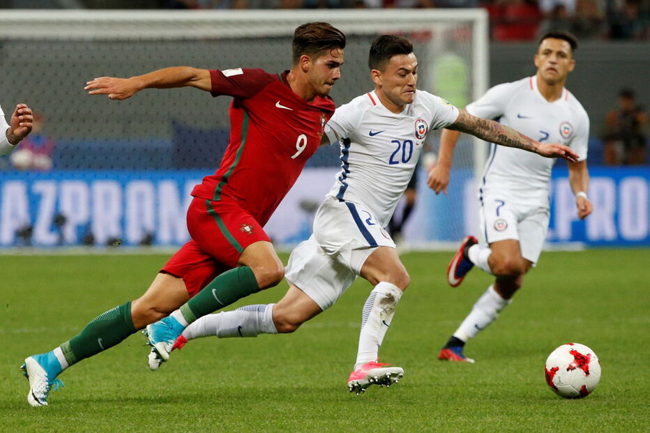 Portugal e Chile defrontaram-se no Arena Kazan, numa partida a contar para a Taça das Confederações