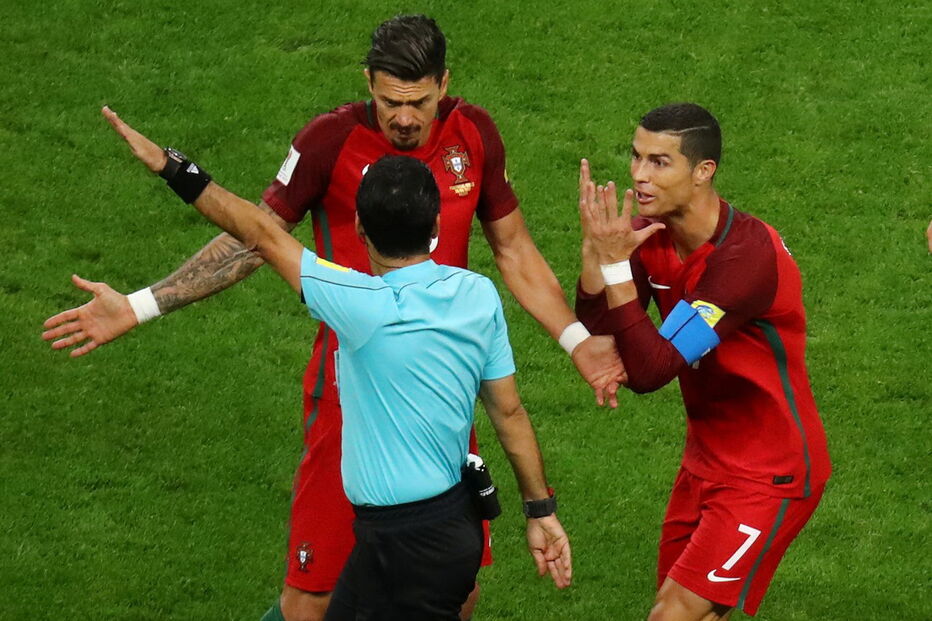 Portugal e Chile defrontaram-se no Arena Kazan, numa partida a contar para a Taça das Confederações