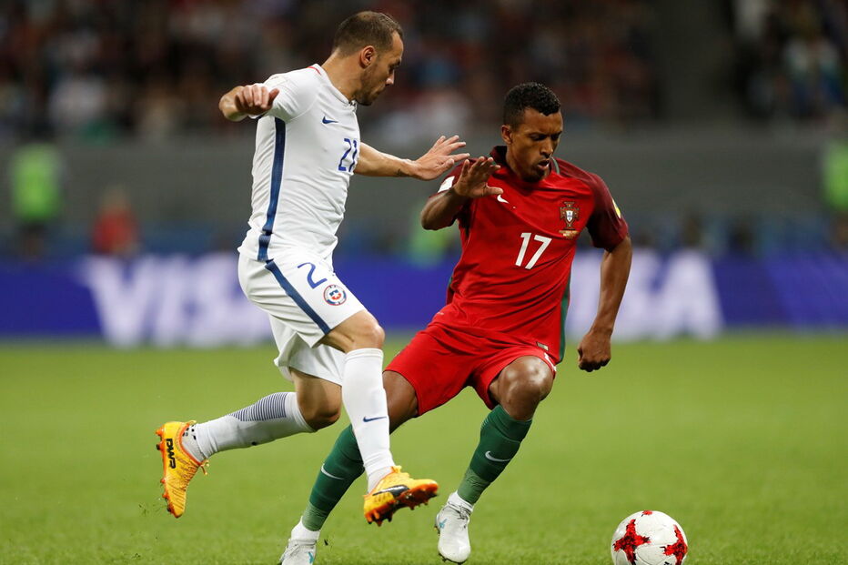 Portugal e Chile defrontaram-se no Arena Kazan, numa partida a contar para a Taça das Confederações