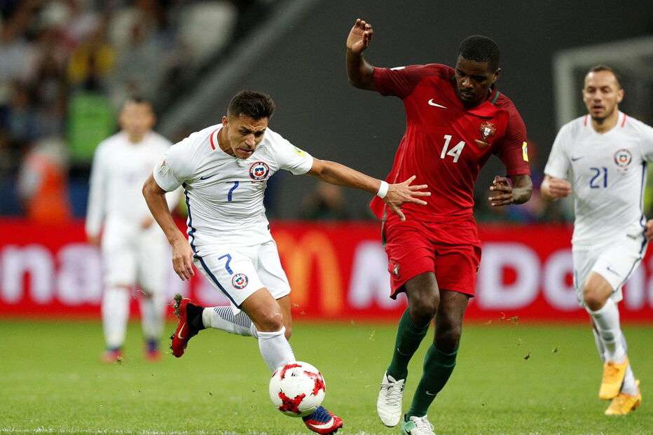 Portugal e Chile defrontaram-se no Arena Kazan, numa partida a contar para a Taça das Confederações