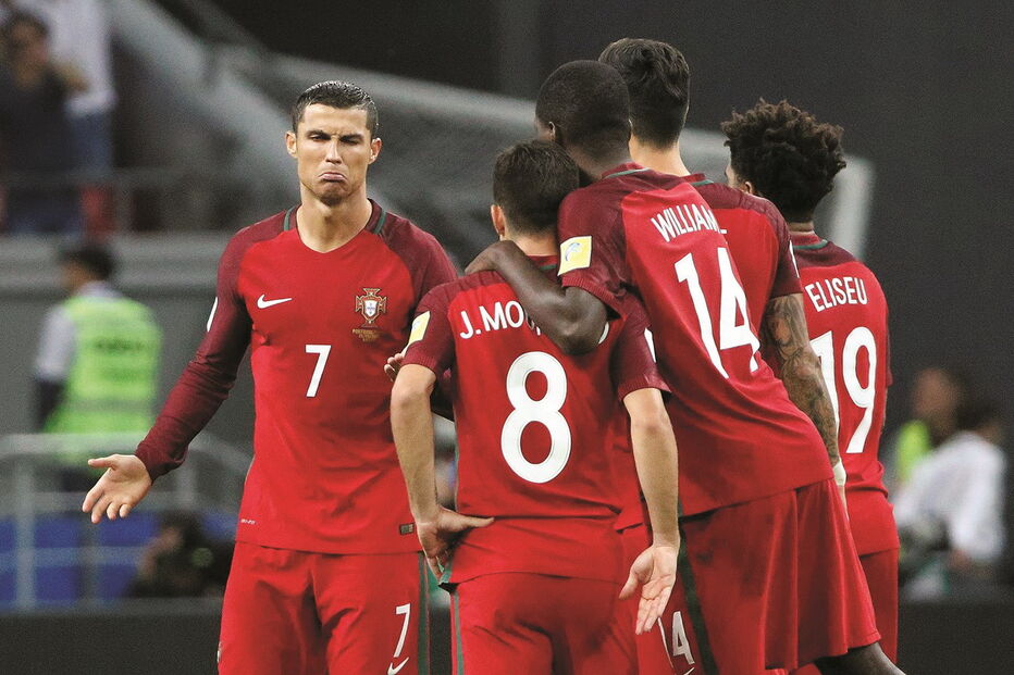 Cristiano Ronaldo reage à eliminação de Portugal da Taça das Confederações