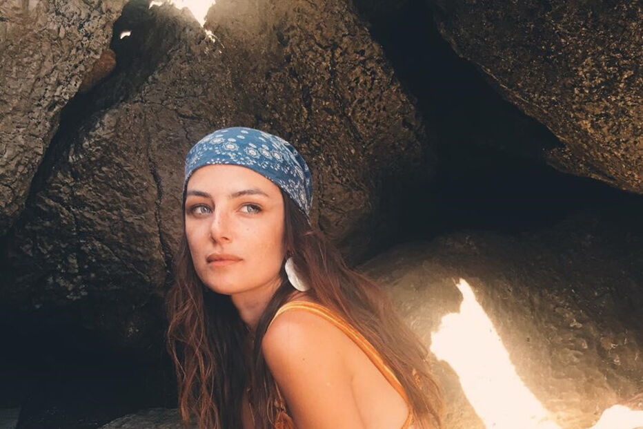 A modelo Helena Coelho