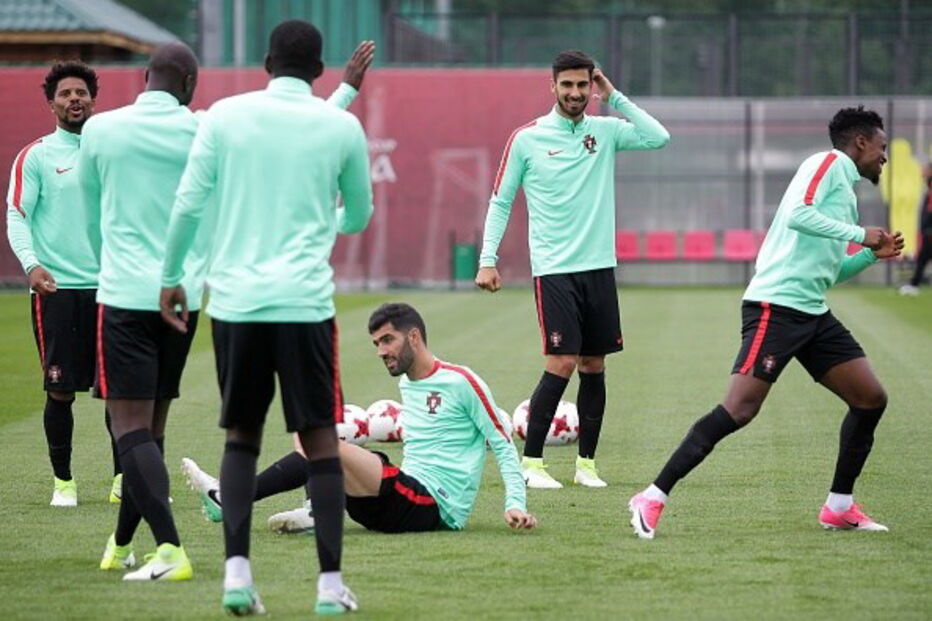 Treino da Seleção Nacional