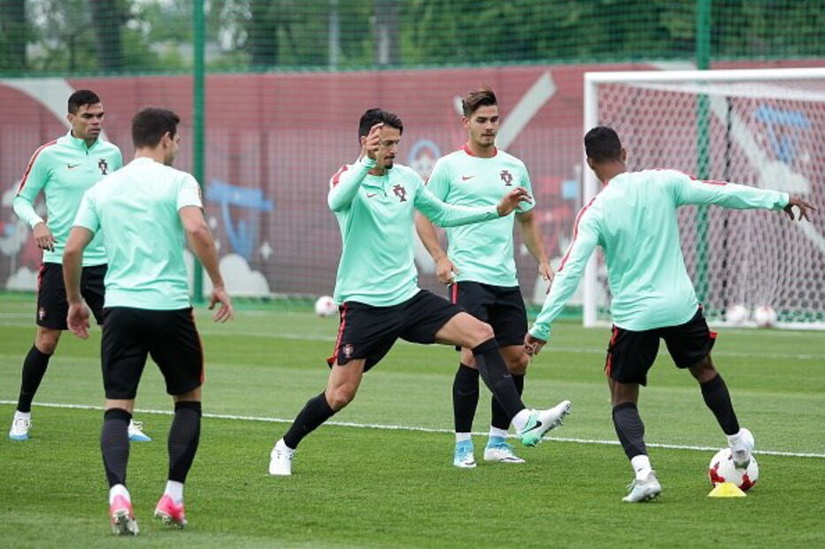 Treino da Seleção Nacional
