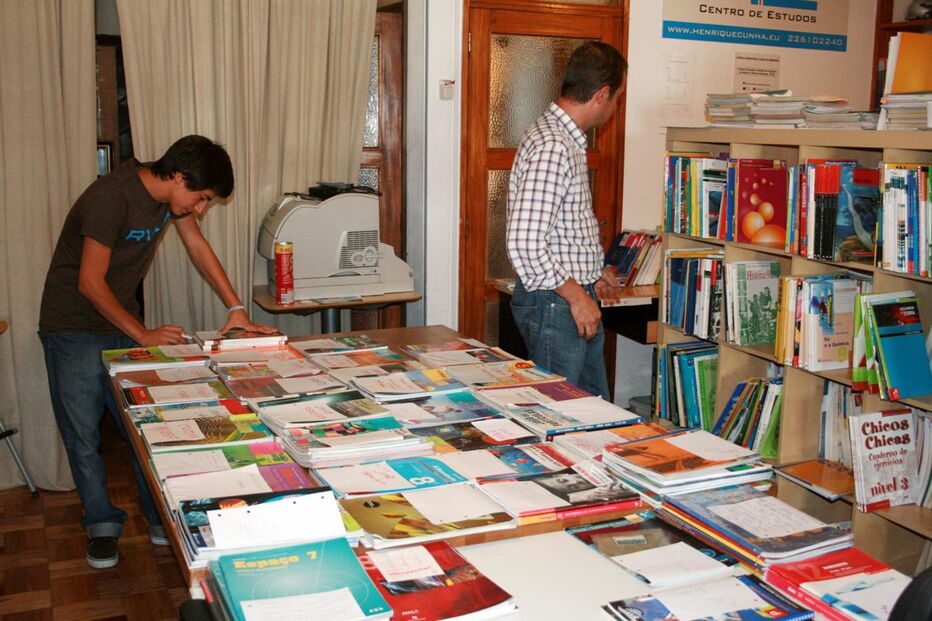 Manuais escolares utilizados