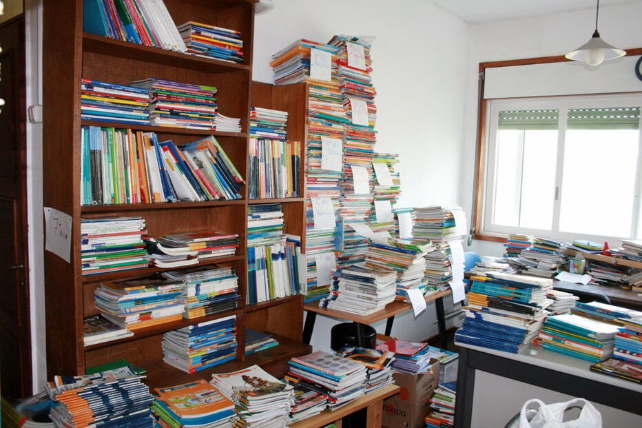 Manuais escolares utilizados