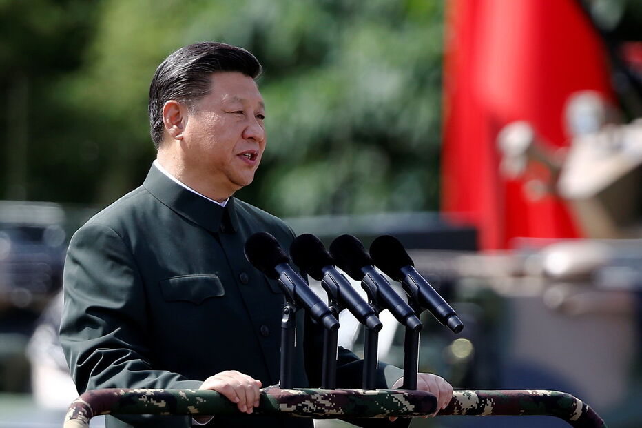 Parada militar em Hong Kong