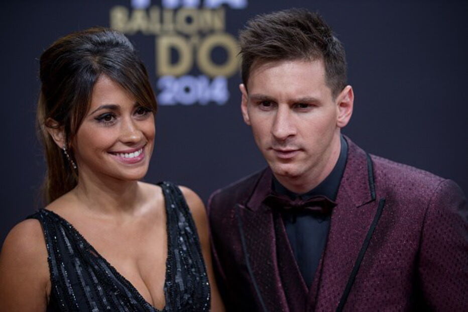 Lionel Messi e Antonella Roccuzzo, juntos desde 2008, vão casar pelo civil