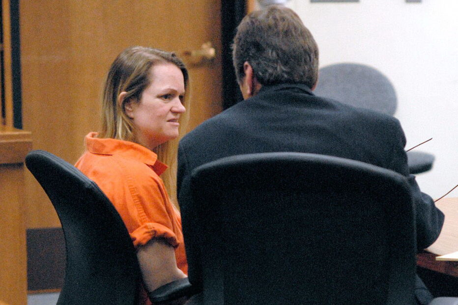 Deanna Wilson em tribunal