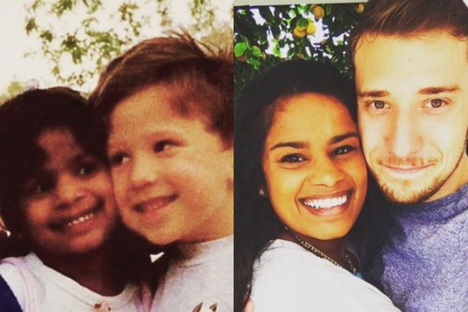 Matt e Laura conheceram-se no jardim de infância.