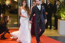 Lionel Messi, Antonela Roccuzzo, casamento, civil, estrelas, futebol