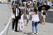 Convidados e noivos chegam ao Mosteiro dos Jerónimos