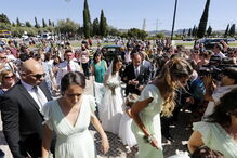 Convidados e noivos no Mosteiro dos Jerónimos