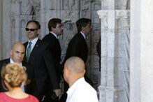 Convidados e noivos no Mosteiro dos Jerónimos